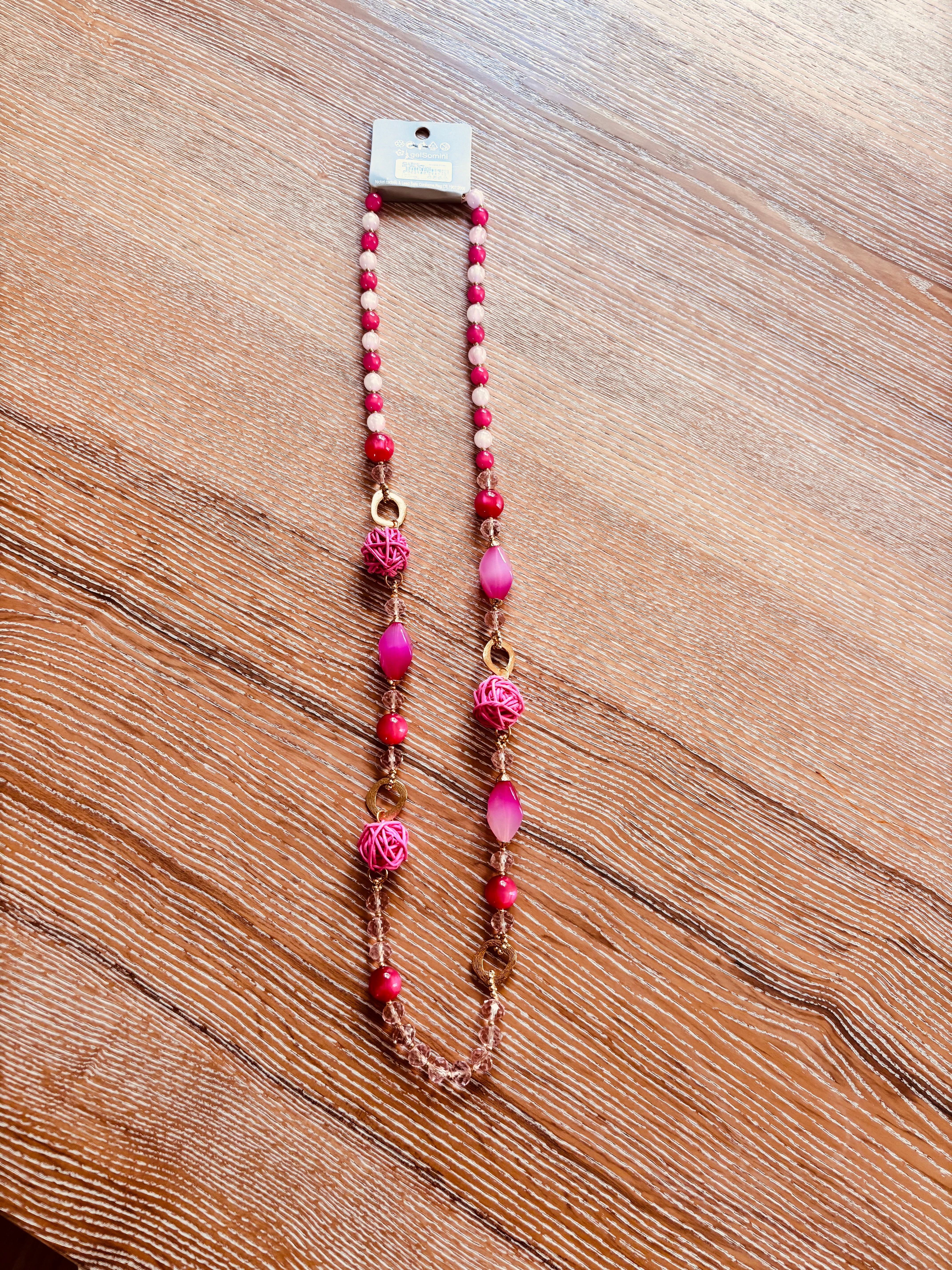 Collana lunga Pink