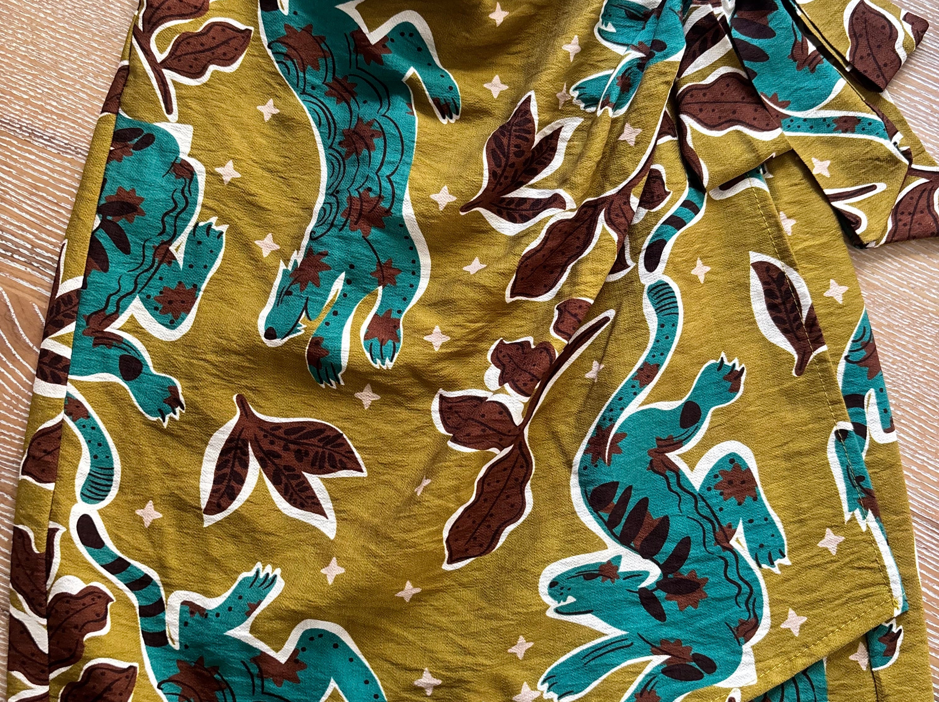 Pareo Animalier Green
