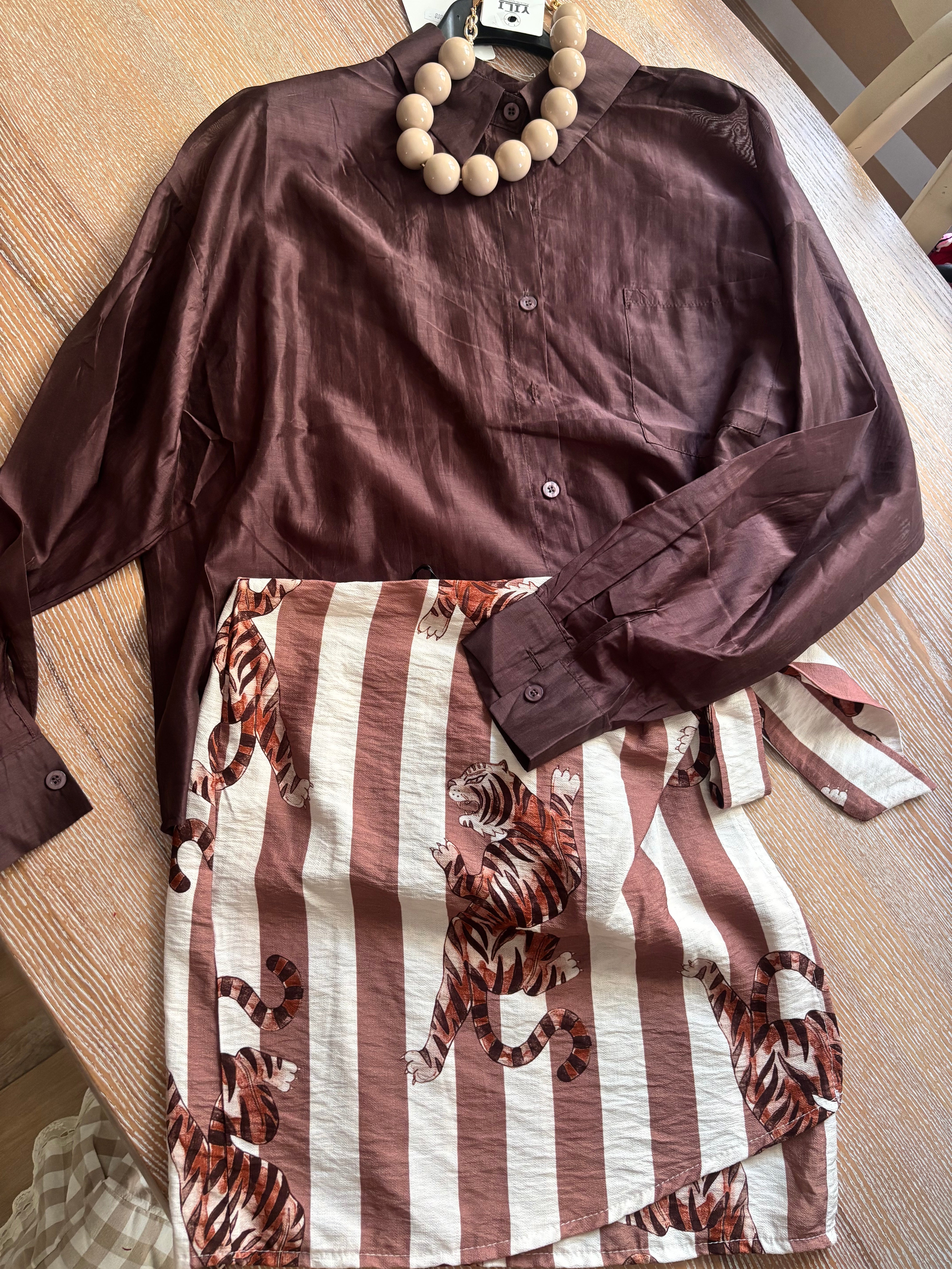 Pareo Tiger brown