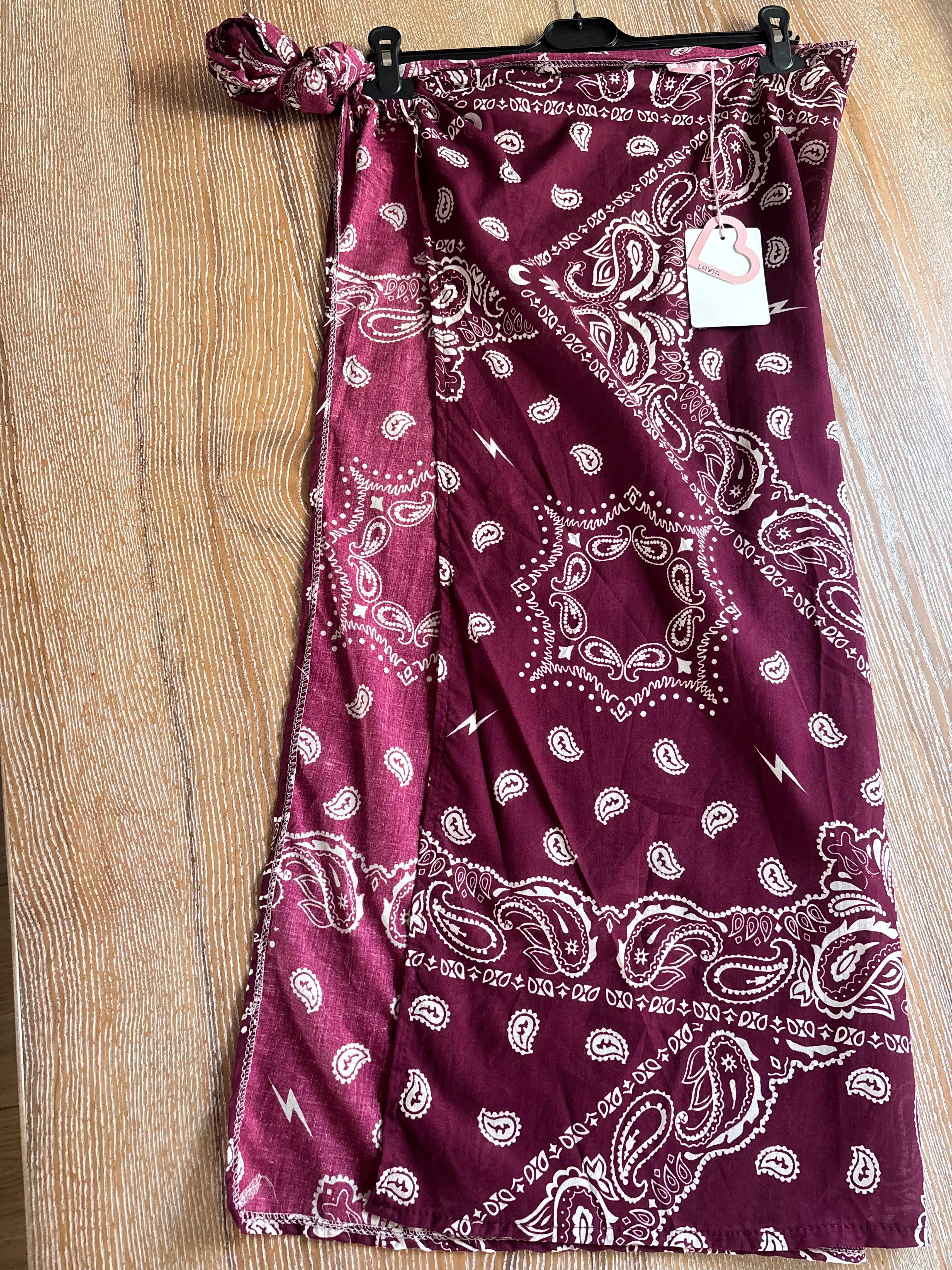 Pareo lungo bandana